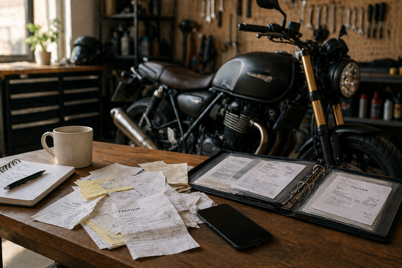 Onderhoudshistorie van je motor kwijt? Dit kun je doen (en voorkomen in de toekomst)