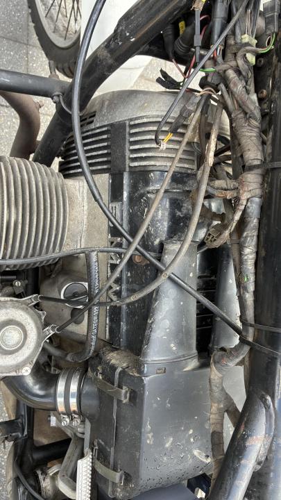 Publieke foto bij onderhoud van 1993 BMW R100 GS