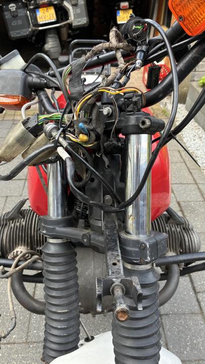 Publieke foto bij onderhoud van 1993 BMW R100 GS