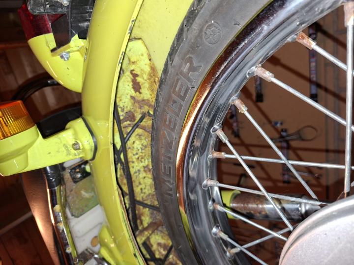 Publieke foto bij onderhoud van Honda C50
