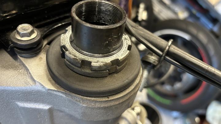 Publieke foto bij onderhoud van 1999 Aprilia RSV Mille