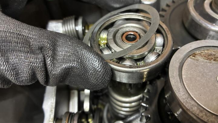 Publieke foto bij onderhoud van 1993 BMW R100 GS
