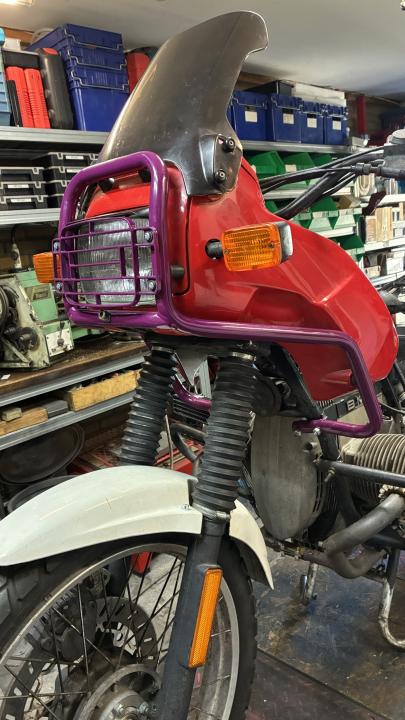 Publieke foto bij onderhoud van 1993 BMW R100 GS