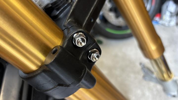 Publieke foto bij onderhoud van 1999 Aprilia RSV Mille