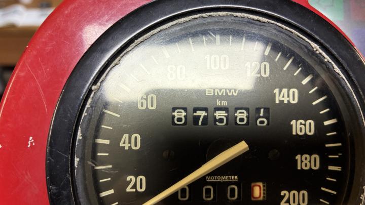 Publieke foto bij onderhoud van 1993 BMW R100 GS