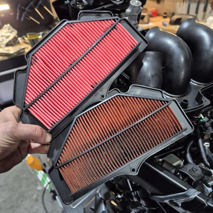 Publieke foto bij onderhoud van 2017 Suzuki GSX-S-750