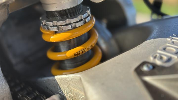 Publieke foto bij onderhoud van 1999 Aprilia RSV Mille