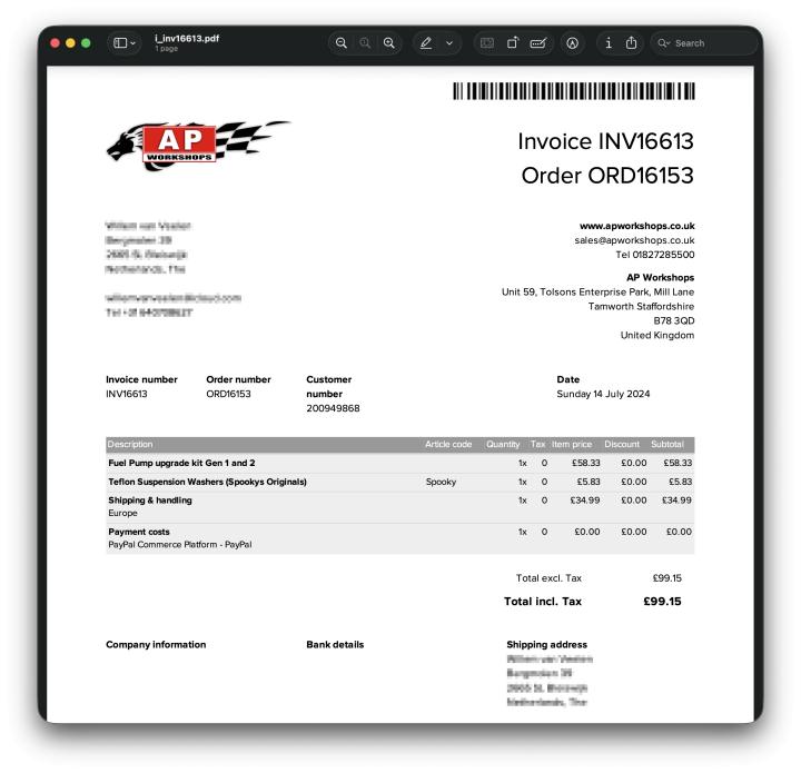 Publieke foto bij onderhoud van 1999 Aprilia RSV Mille