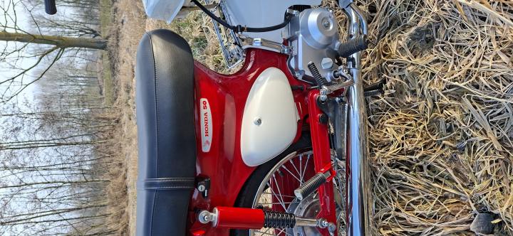 Publieke foto bij onderhoud van Honda C50