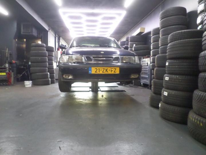 Publieke foto bij onderhoud van 2001 Saab 93 Cabrio