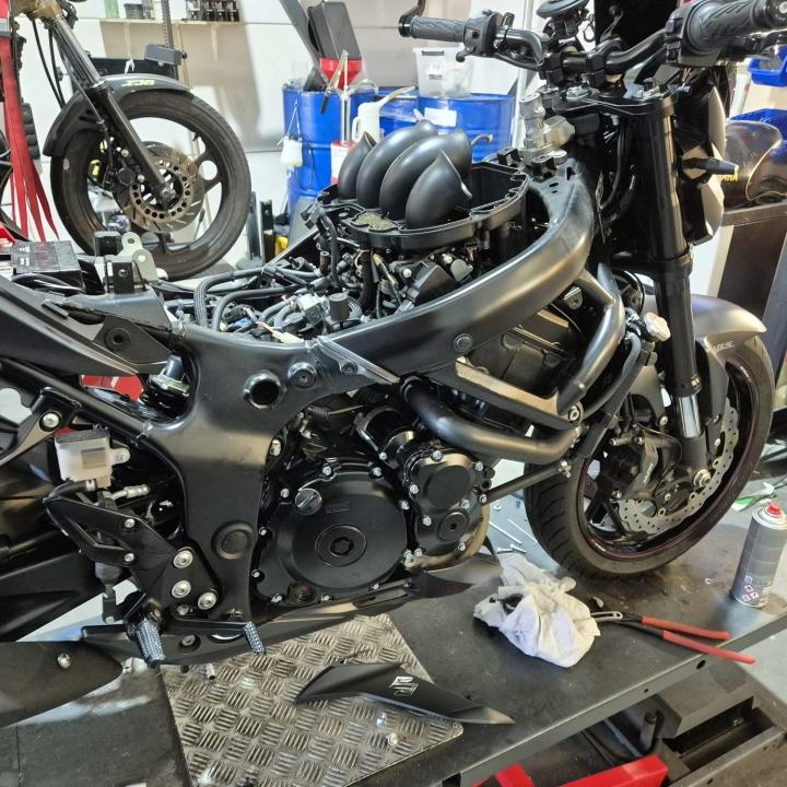 Publieke foto bij onderhoud van 2017 Suzuki GSX-S-750
