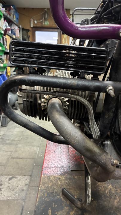 Publieke foto bij onderhoud van 1993 BMW R100 GS