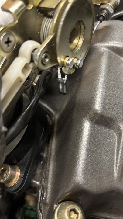 Publieke foto bij onderhoud van 1999 Aprilia RSV Mille