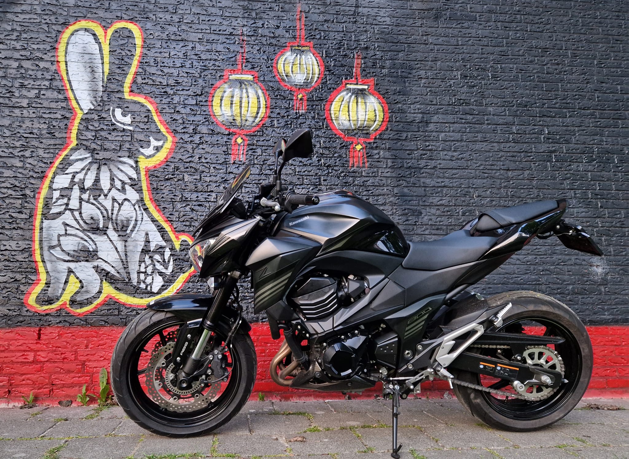 2017 Kawasaki Z 800 E ABS Limited Edition Full Black